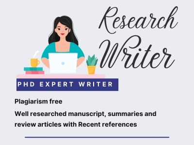 Medical & health based research manuscript review articles | Upwork