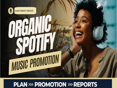 Organic Spotify music promotion to go viral Podcast Promotion YouTube Music