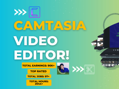 Edited E-Learning Screencasts, Website Demos, and Tutorials with Camtasia