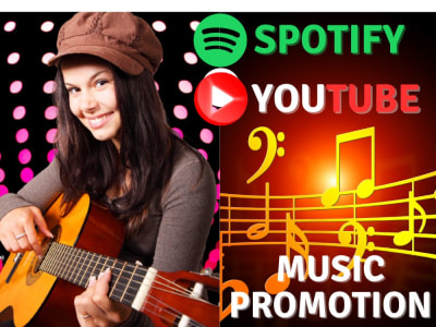 Spotify Music Promotion, Organic YouTube Music Promotion, Music Viral