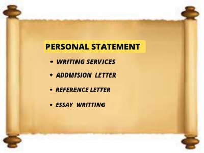 Admission Letter or Essay Writer |Statement of Purpose| Personal Statement