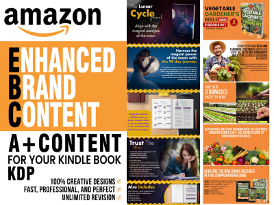Amazon a plus content ebc for your kindle book
