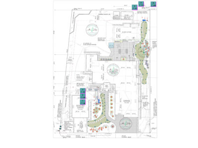 A Front and back yard Irrigation design with material take-off in $149