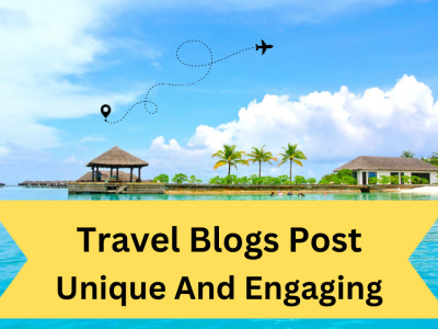 : engaging and unique travel blog posts, to boost your web traffic!
