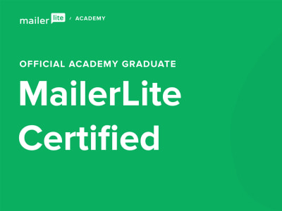 Mailerlite email marketing, automation, landing page, Newsletter template