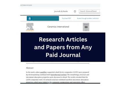 Download Research Articles and Papers from Any Paid Journal