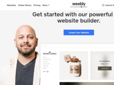 A weebly, wix, squarespace and godaddy website duda