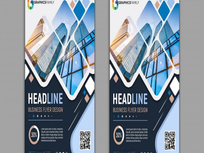 Unique professional brochure and amazing flyer for business or event