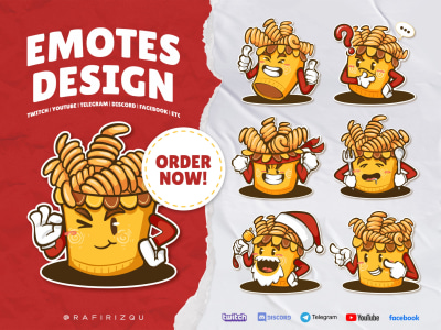 Custom character, mascot, digital sticker, etc