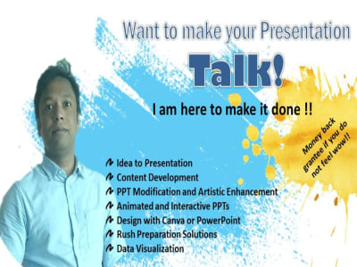 A presentation that will talk for you