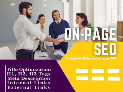 On-page SEO for your website - Complete website SEO - SEO expert. | Upwork