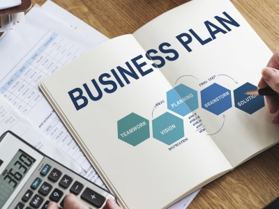 Investor-ready business plan with financial model