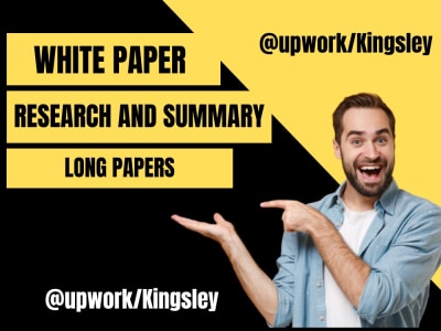 A persuasive, informative and professional whitepaper