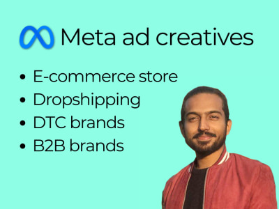 Meta performance ad creative for e-commerce, DTC and B2B brands