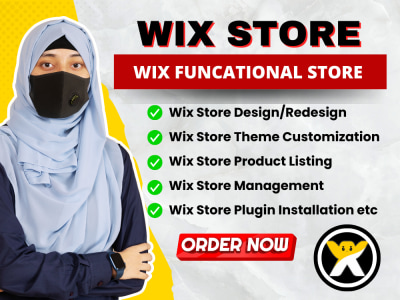 A Wix expert to design, develop, and redesign the Wix E-commerce store