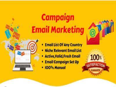 Bulk email collection niche targeted email list for marketing