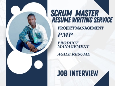 An ATS compliant scrum master resume, project management, cover letter