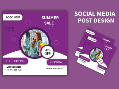 A professional social media flyer, post and banner design | Upwork