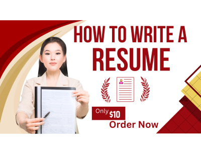 Design infographic resume CV and presentations
