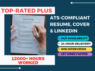 ATS CV/Resume Writing, CV Writer, Resume Writer, Cover Letter & LinkedIn