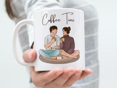 Adorable Lyrical Mugs : Couple Coffee Mugs