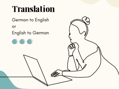 A professional translation from german to english or english to german