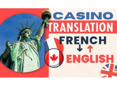 A native English & French Casino Translation and Proofreading