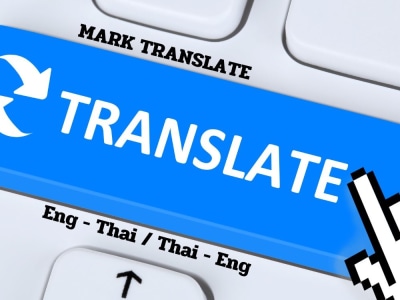 Help to translate text or any other work from English to Thai