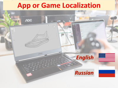 A high-quality app or game localization into Russian