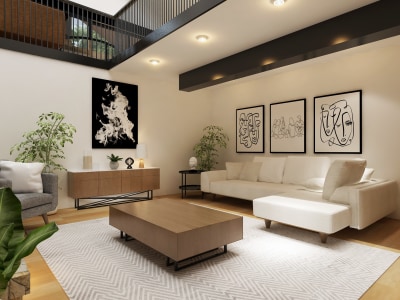Realistic interior design for your spaces.