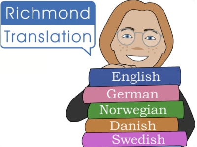 A professional Norwegian into German translation