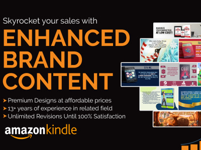 An amazon enhanced brand content EBC, A plus for books & products