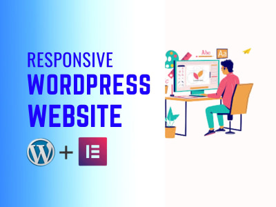 A wordpress website with responsiveness by elementor pro | Upwork