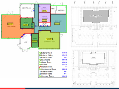 Quantity Surveying Service, Quantity Takeoffs, Cost Estimation.