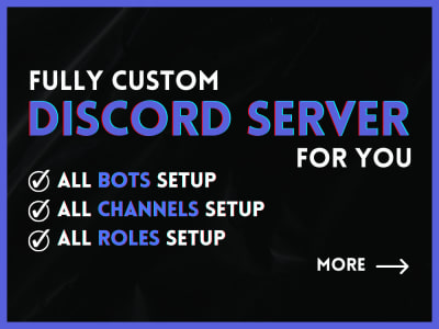 create fully custom discord server