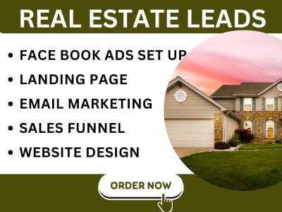 Real estate motivated seller leads real estate landing page