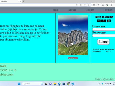 Web structure layout with html and css | Upwork