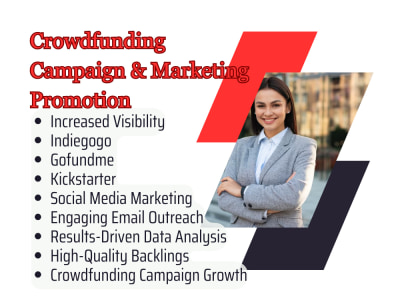 Gofundme, crowdfunding,Kickstarter, fundraising campaign promotion