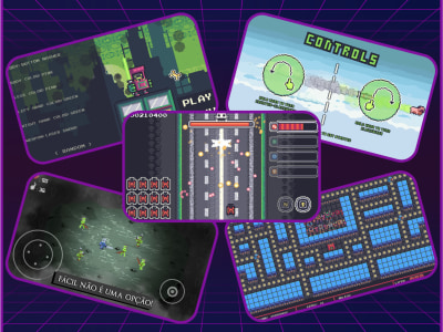 A game for web and mobile responsive + Pixel Art