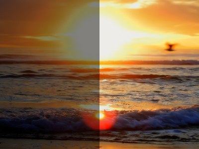 HDR color grade from SDR source