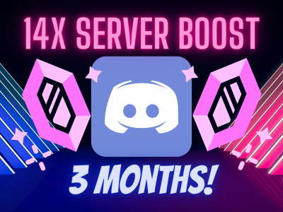 Discord Server Boosts for 3 Months