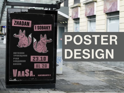 A professional eye-catching poster design