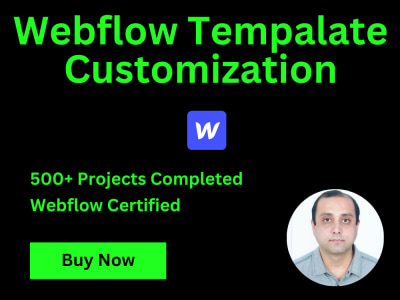 Webflow Template Customized | Webflow Developer | Webflow Expert