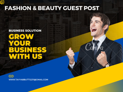 A fashion & Beauty guest post on high authority fashion blogs
