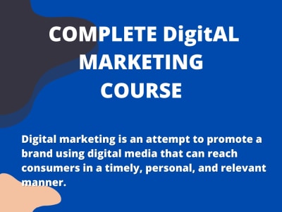 Complete digital marketing course | Upwork