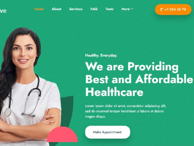 A Professional Medical Website | Upwork