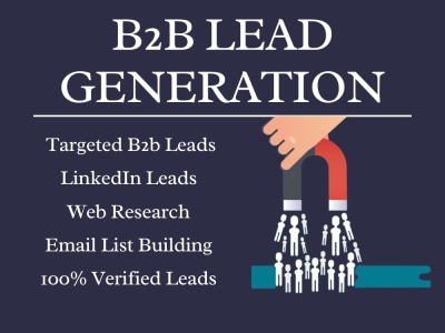 B2B lead generation | Targeted Lead generation | LinkedIn lead generation