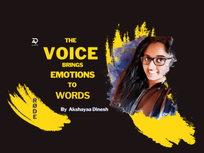 Professional female voice-over in Tamil
