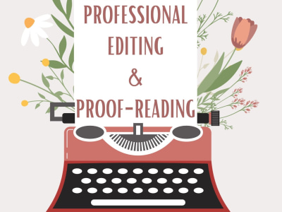 Professional editing and proofreading with fast delivery