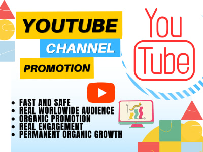 1000 Youtube subscribers organic channel promotion for YouTube Monetization